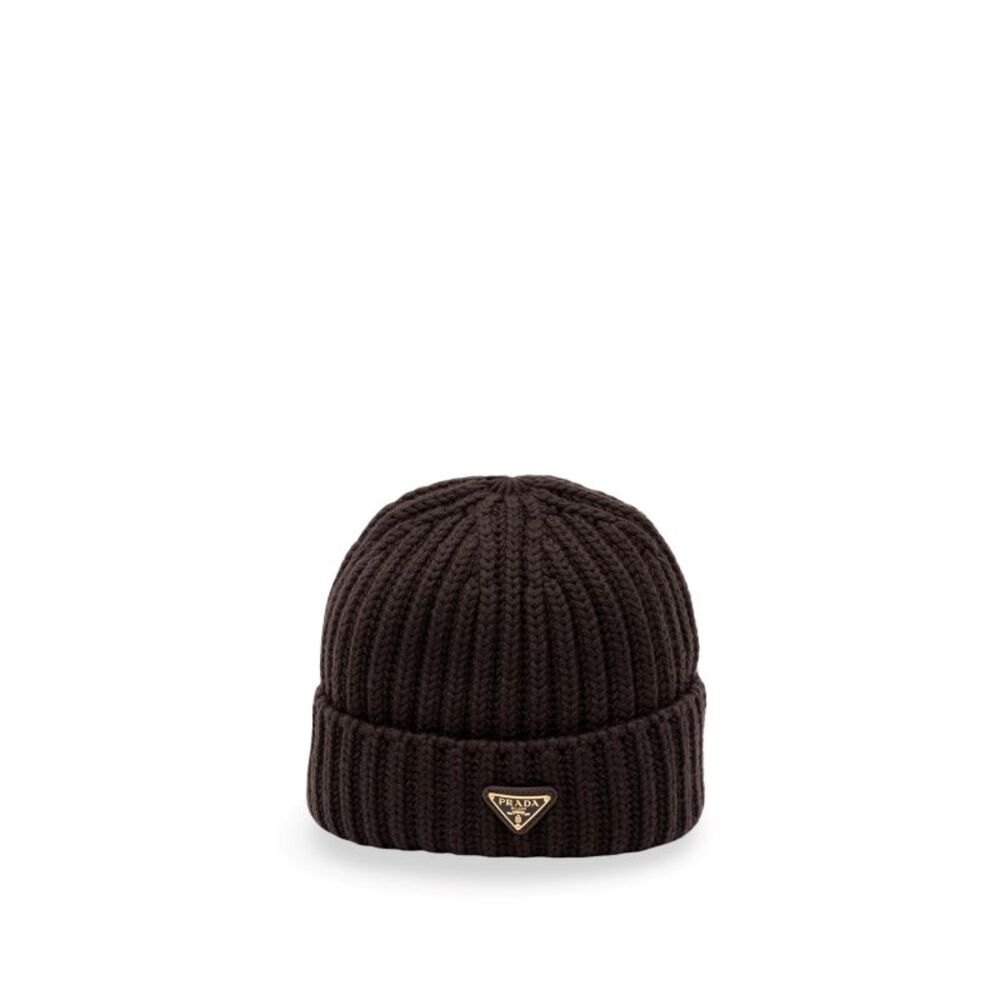 Prada Women Wool Beanie